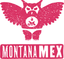 pink montana mex owl logo