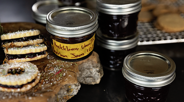 Vanilla Bourbon Mountain Huckleberry Jam