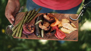 Grilled Veggies with BBQ Butter