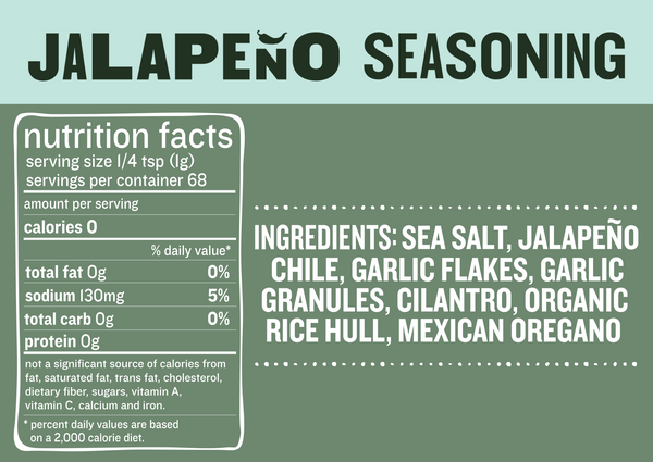 Jalapeño Seasoning